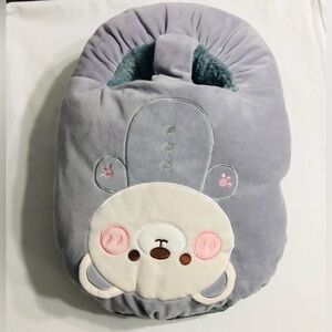 Douthfolle foot plush bear Warner non electric with 1 3L hot water bottle.43X30
